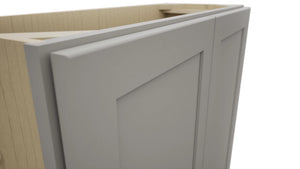 Fabuwood Galaxy Nickel B33FD-12D Base Full Door Cabinet, Detail View