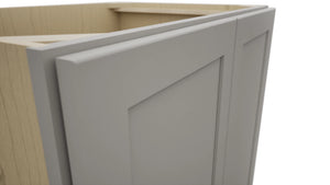 Fabuwood Galaxy Nickel B33FD Base Full Door Cabinet, Detail View