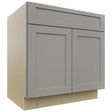 Fabuwood Galaxy Nickel B33SDF Base Standard Cabinet, Front View