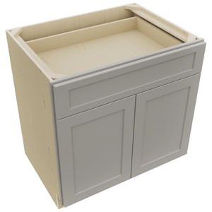 Fabuwood Galaxy Nickel B33SDF Base Standard Cabinet, Top View