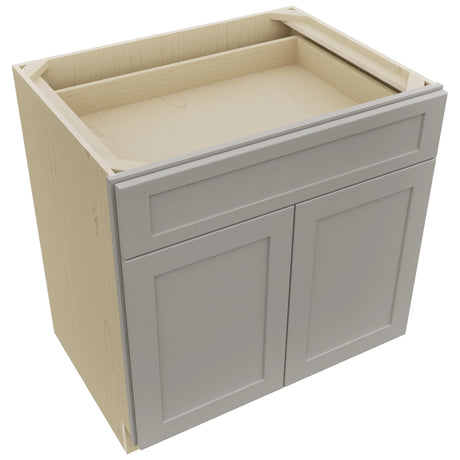 Fabuwood Galaxy Nickel B33SDF Base Standard Cabinet, Top View