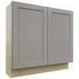 Fabuwood Galaxy Nickel B36FD-12D Base Full Door Cabinet, Front View