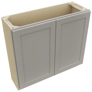 Fabuwood Galaxy Nickel B36FD-12D Base Full Door Cabinet, Top View