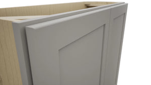 Fabuwood Galaxy Nickel B36FD-12D Base Full Door Cabinet, Detail View