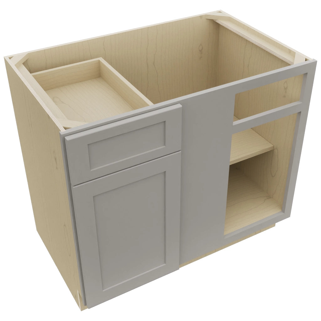 Fabuwood Galaxy Nickel BLB42/45 Base Corner Blind Cabinet, Top View