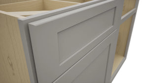 Fabuwood Galaxy Nickel BLB48/51 Base Corner Blind Cabinet, Detail View