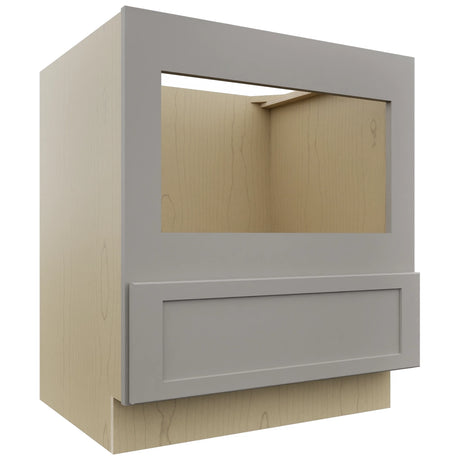 Fabuwood Galaxy Nickel BMC30 Base Microwave Cabinet, Front View