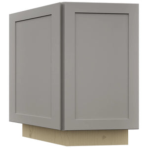 Fabuwood Galaxy Nickel BRA24 Base Return Angle Cabinet, Front View