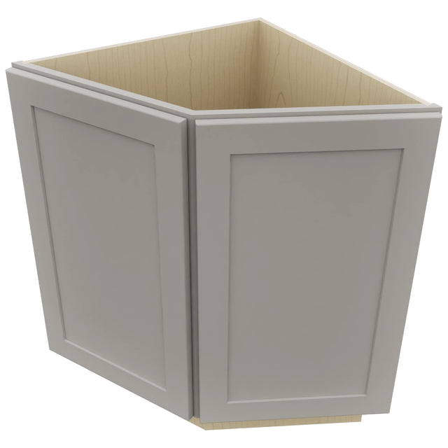 Fabuwood Galaxy Nickel BRA24 Base Return Angle Cabinet, Top View