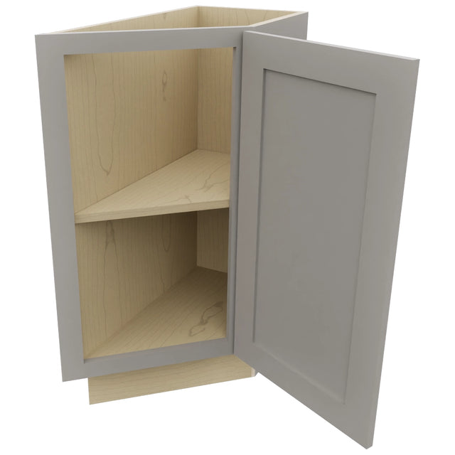Fabuwood Galaxy Nickel BTR12 Base Transitional Cabinet, Open View