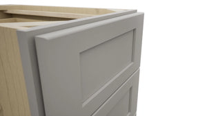 Fabuwood Galaxy Nickel DB15-4 Base 4 Drawers Cabinet, Detail View