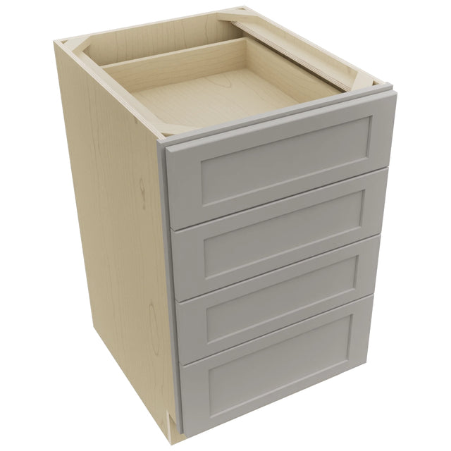 Fabuwood Galaxy Nickel DB21-4 Base 4 Drawers Cabinet, Top View