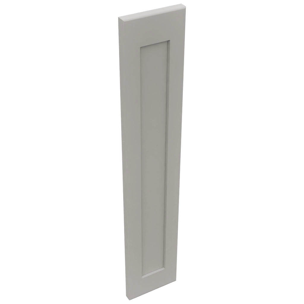 Fabuwood Galaxy Nickel DD B06FD Panel, Top View