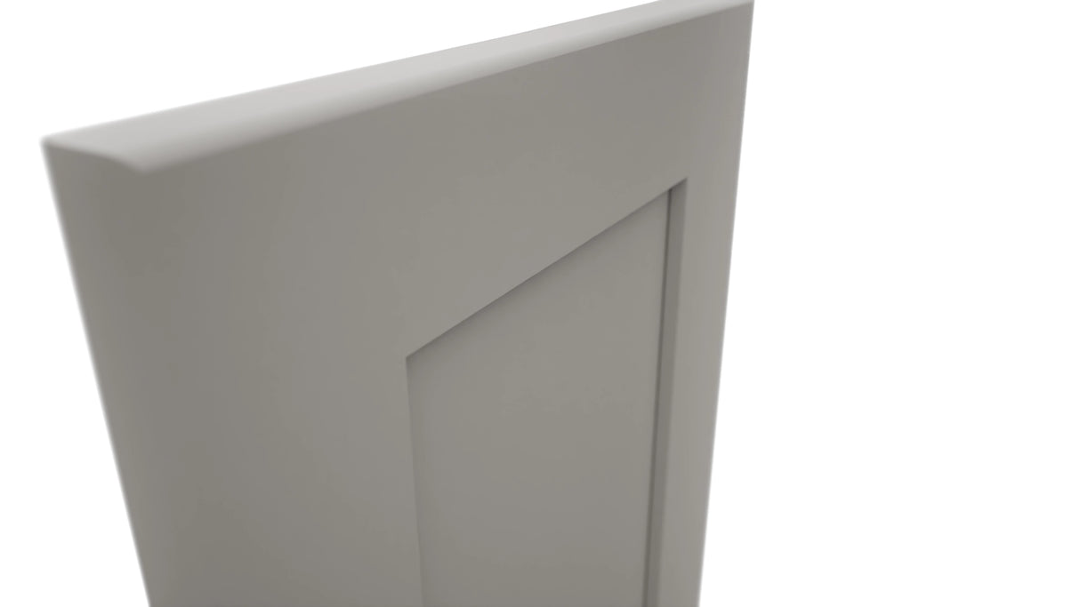 Fabuwood Galaxy Nickel DD W1230 DOOR Panel, Detail View