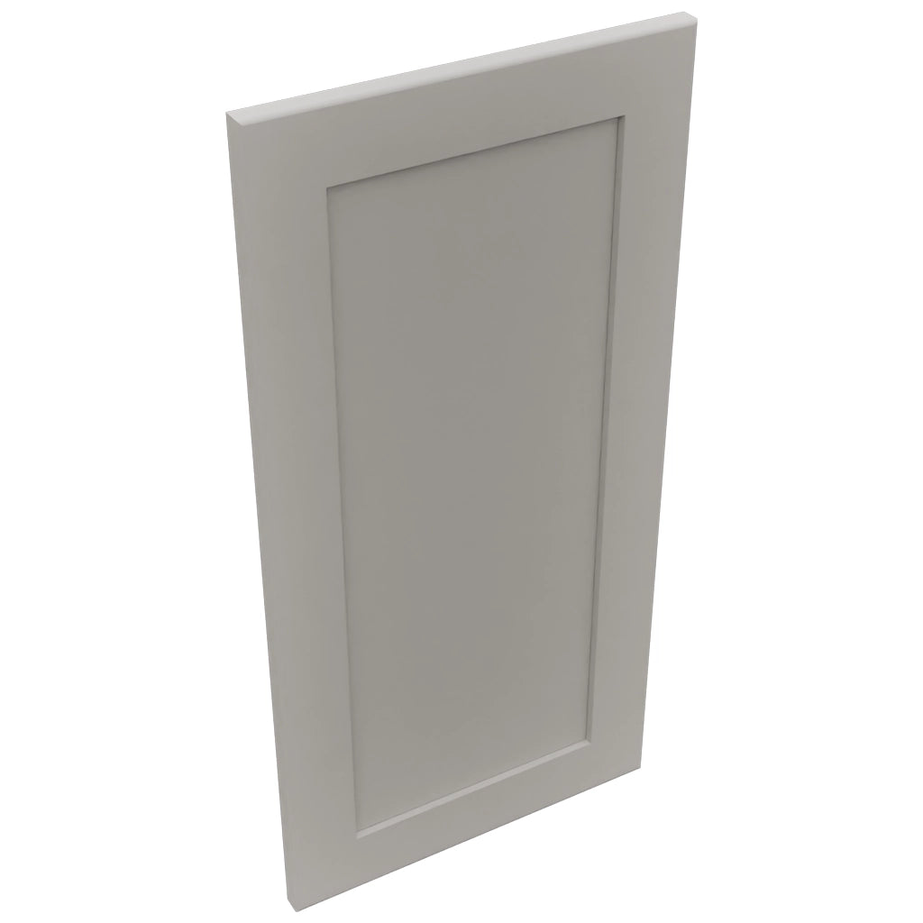 Fabuwood Galaxy Nickel DD W1530 DOOR Panel, Top View
