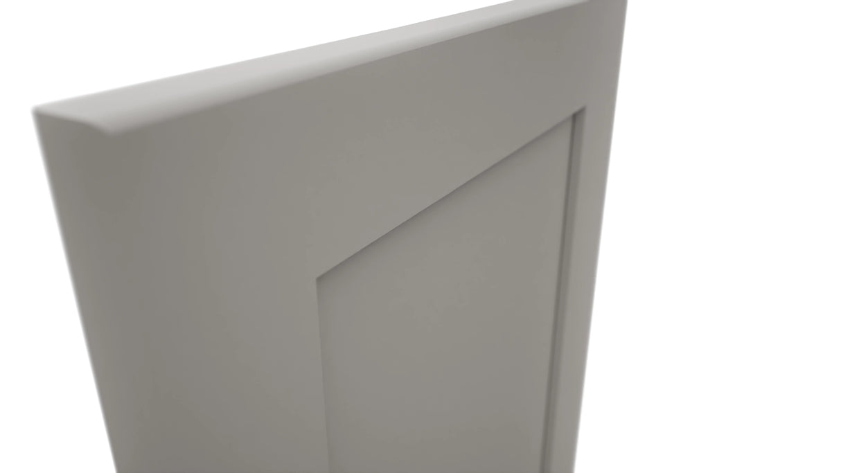 Fabuwood Galaxy Nickel DD W1530 DOOR Panel, Detail View