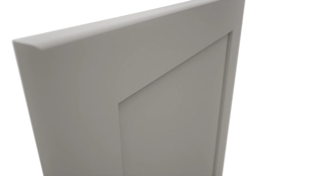 Fabuwood Galaxy Nickel DD W1830 DOOR Panel, Detail View