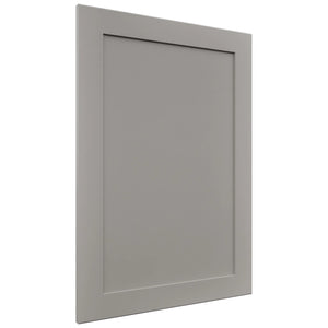 Fabuwood Galaxy Nickel DD W2130 DOOR Panel, Front View