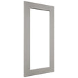 Fabuwood Galaxy Nickel DS DFG1530 Wall Prepped Door, Front View