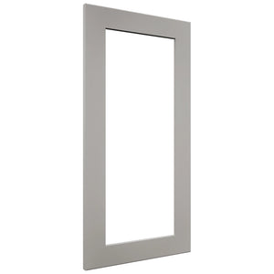 Fabuwood Galaxy Nickel DS DFG1530 Wall Prepped Door, Front View