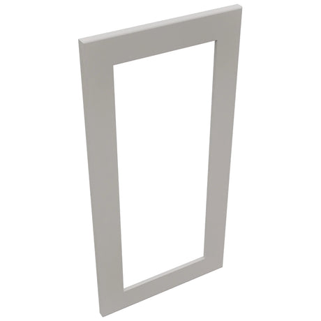 Fabuwood Galaxy Nickel DS DFG1530 Wall Prepped Door, Top View