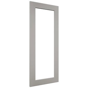 Fabuwood Galaxy Nickel DS DFG1536 Wall Prepped Door, Front View