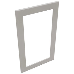 Fabuwood Galaxy Nickel DS DFG1830 Wall Prepped Door, Top View