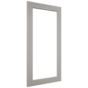 Fabuwood Galaxy Nickel DS DFG1836 Wall Prepped Door, Front View