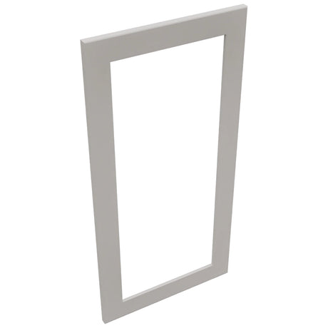 Fabuwood Galaxy Nickel DS DFG1836 Wall Prepped Door, Top View
