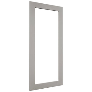 Fabuwood Galaxy Nickel DS DFG1839 Wall Prepped Door, Front View