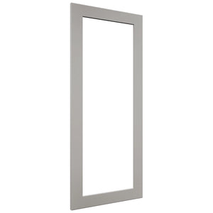 Fabuwood Galaxy Nickel DS DFG1842 Wall Prepped Door, Front View