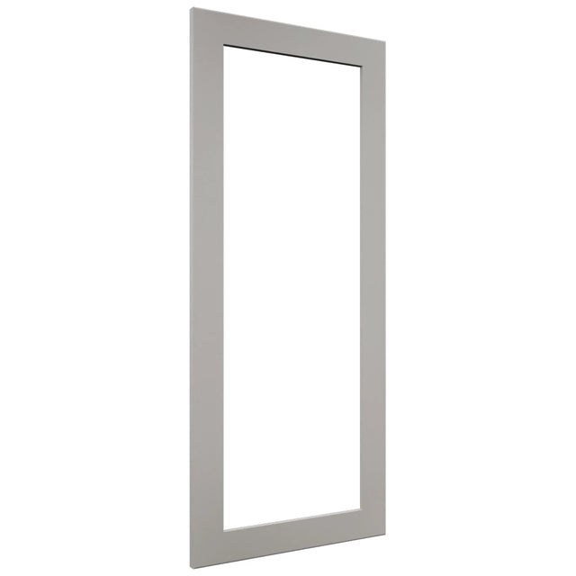 Fabuwood Galaxy Nickel DS DFG1842 Wall Prepped Door, Front View
