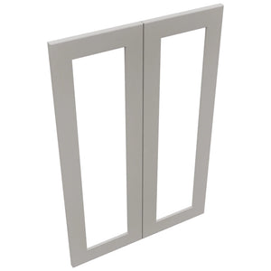Fabuwood Galaxy Nickel DS DFG2436 Wall Prepped Door, Top View