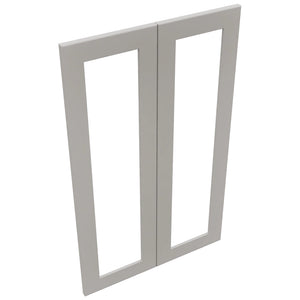 Fabuwood Galaxy Nickel DS DFG2439 Wall Prepped Door, Top View