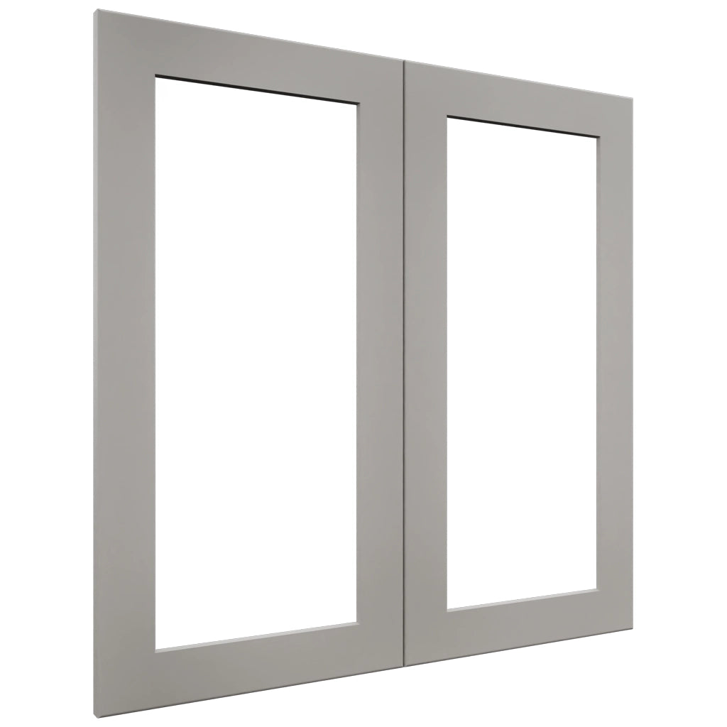 Fabuwood Galaxy Nickel DS DFG3030 Wall Prepped Door, Front View