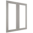 Fabuwood Galaxy Nickel DS DFG3036 Wall Prepped Door, Front View