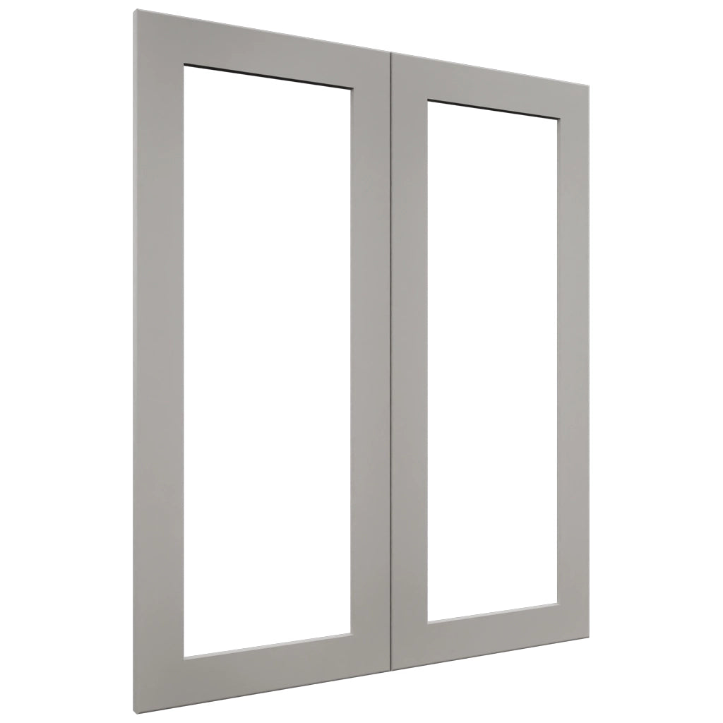Fabuwood Galaxy Nickel DS DFG3036 Wall Prepped Door, Front View