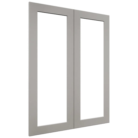 Fabuwood Galaxy Nickel DS DFG3039 Wall Prepped Door, Front View