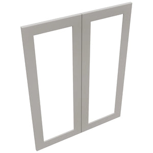 Fabuwood Galaxy Nickel DS DFG3039 Wall Prepped Door, Top View