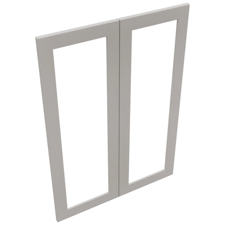 Fabuwood Galaxy Nickel DS DFG3042 Wall Prepped Door, Top View