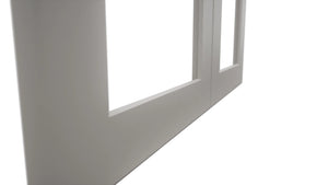 Fabuwood Galaxy Nickel DS DFG3042 Wall Prepped Door, Detail View