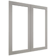 Fabuwood Galaxy Nickel DS DFG3639 Wall Prepped Door, Front View