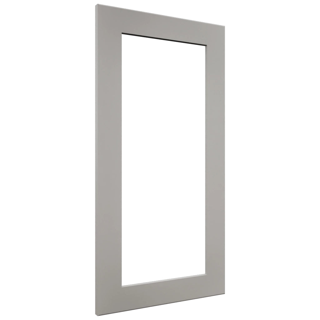 Fabuwood Galaxy Nickel DS DFGD2430 Wall Prepped Door, Front View