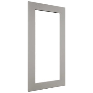 Fabuwood Galaxy Nickel DS DFGD2430 Wall Prepped Door, Front View