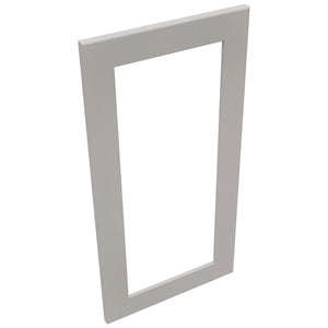 Fabuwood Galaxy Nickel DS DFGD2430 Wall Prepped Door, Top View