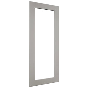 Fabuwood Galaxy Nickel DS DFGD2436 Wall Prepped Door, Front View