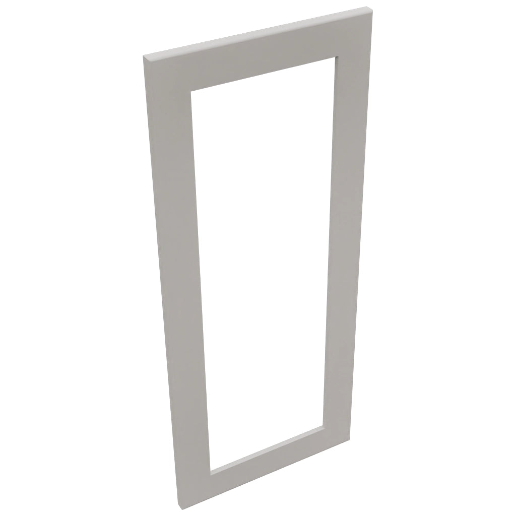 Fabuwood Galaxy Nickel DS DFGD2436 Wall Prepped Door, Top View