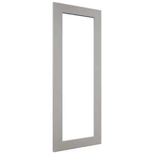 Fabuwood Galaxy Nickel DS DFGD2439 Wall Prepped Door, Front View