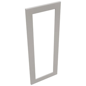 Fabuwood Galaxy Nickel DS DFGD2439 Wall Prepped Door, Top View