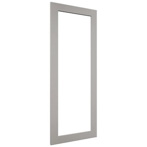 Fabuwood Galaxy Nickel DS DFGWD1857 Wall Prepped Door, Front View